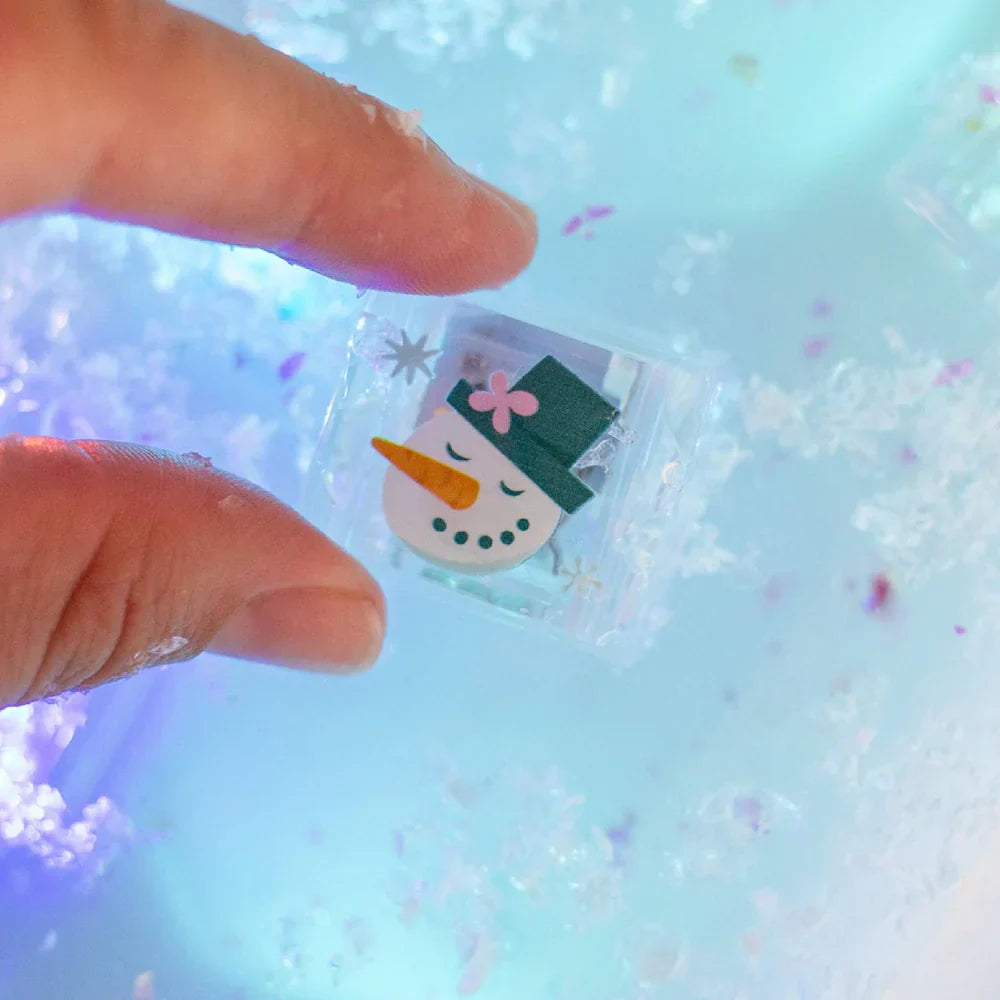 Glo Pals Winter Gift Set 6 Pack Light-Up Bath Cubes