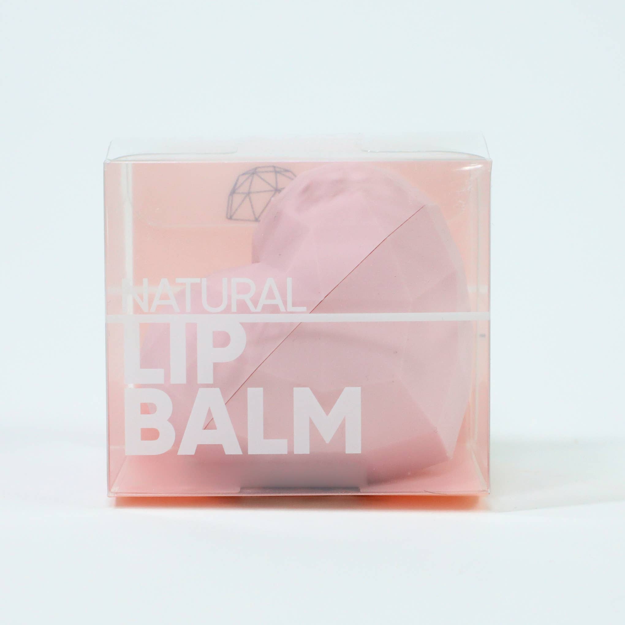 REBELS Pink Heart Lip Balm 100% Natural
