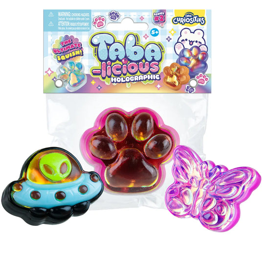 Orb Toys Taba-Licious Holographic Squishy Fidget Toy Series 2