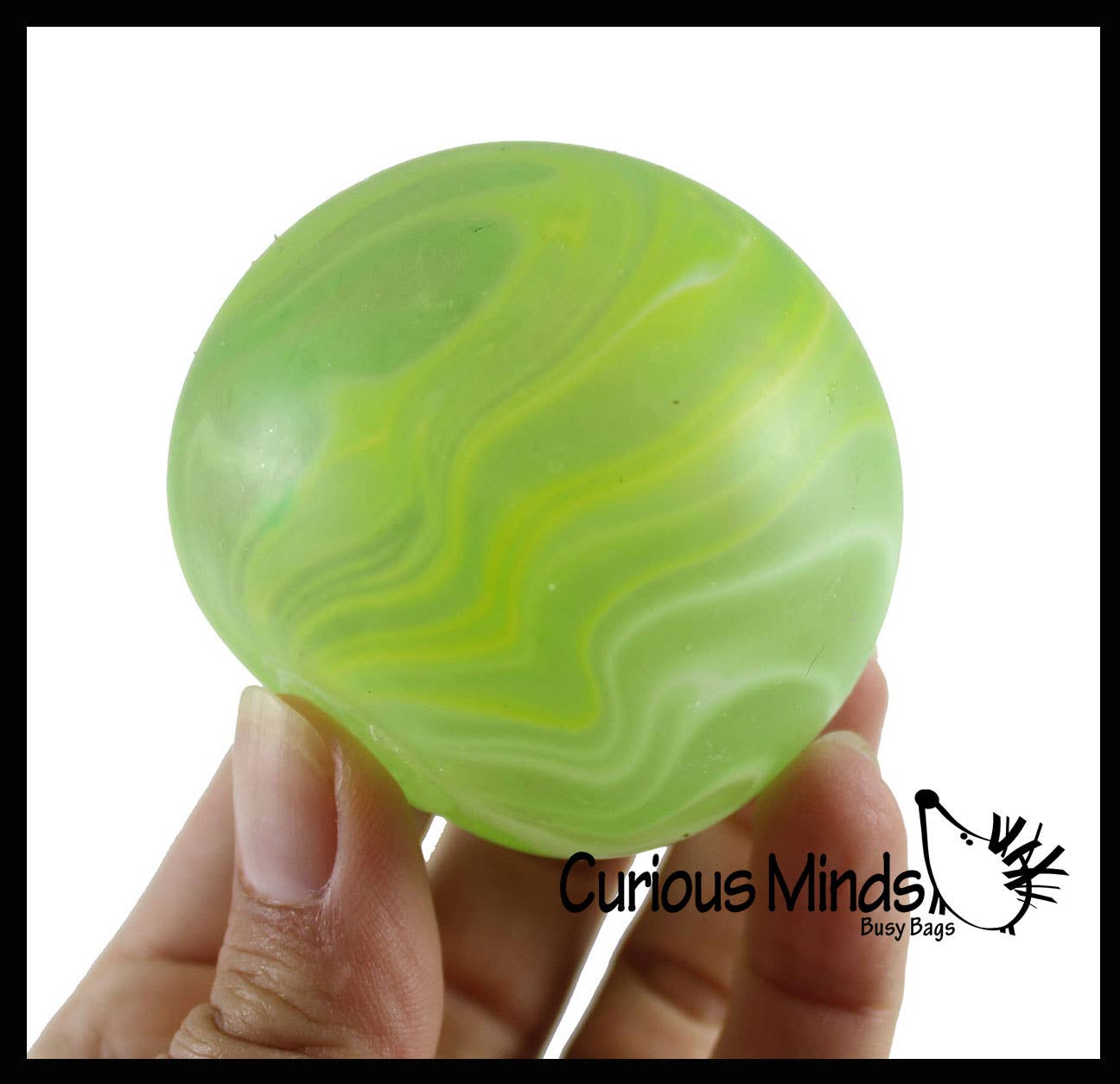 Single Marble Sugar Ball - Thick Glue/Gel Stretch Ball - Squishy