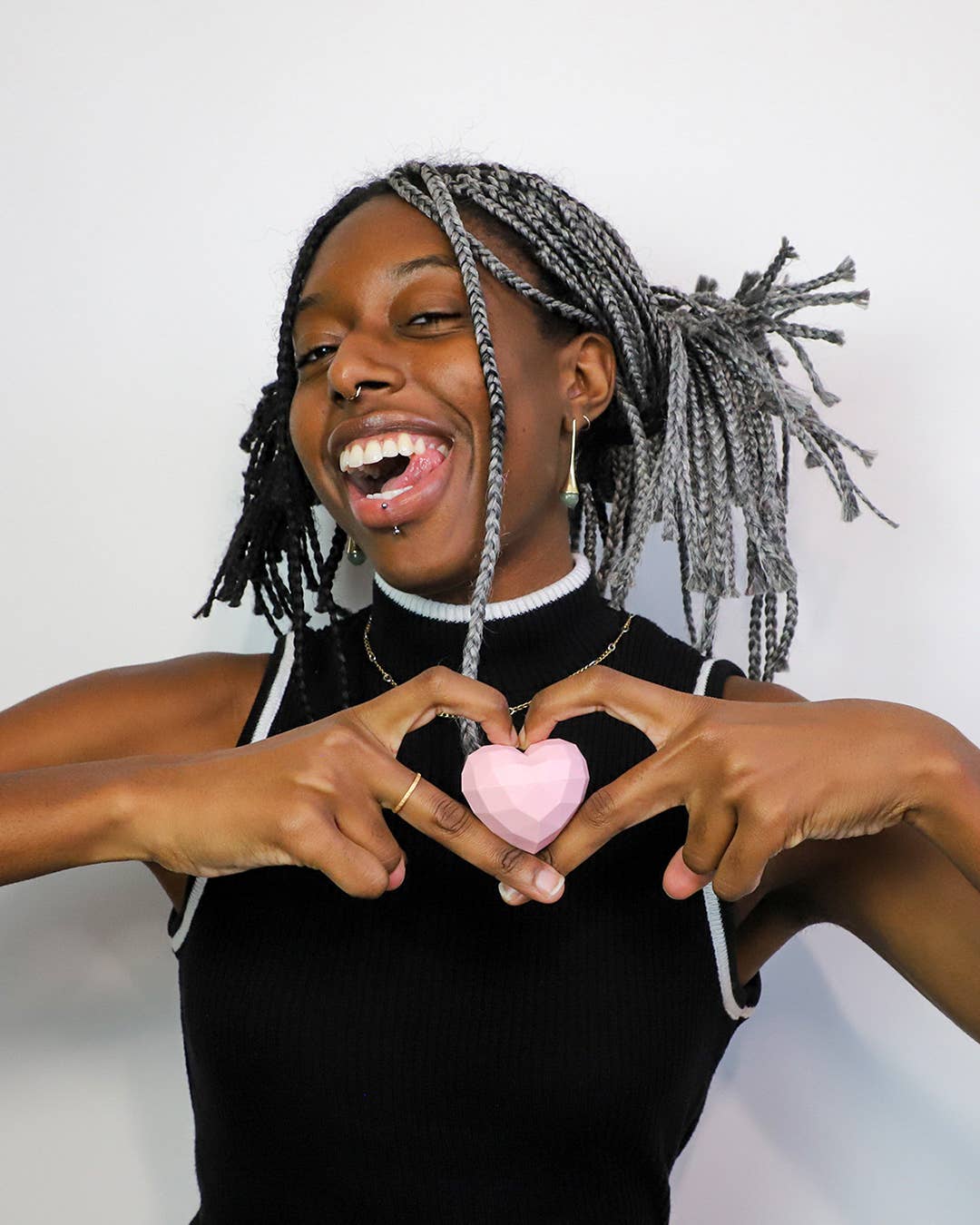 REBELS Pink Heart Lip Balm 100% Natural
