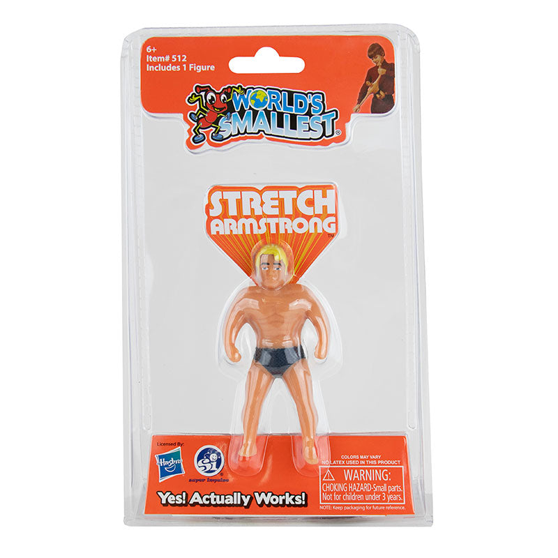 Super Impulse World's Smallest Stretch Armstrong Miniature Action Figure