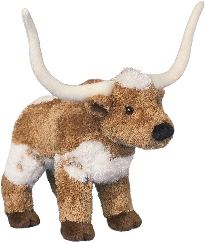 T Bone Longhorn Steer 8 inch Plush