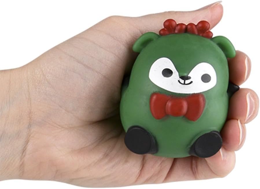 Rhode Island Novelty Christmas Squeezy Sugar Ball 2.4in Toy 12ct