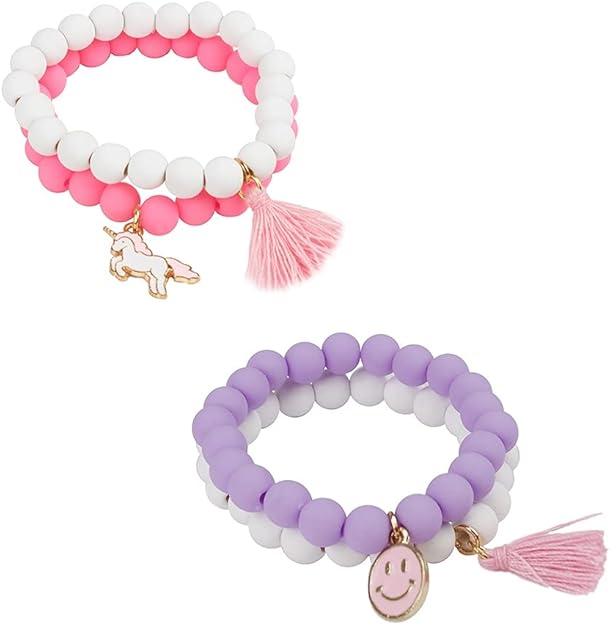 Pretty Pastel Soft Touch Bracelet Set