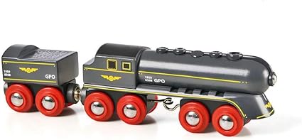 BRIO Speedy Bullet Train - Engaging 2-Piece Wooden Toy Train