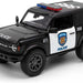 KiNSMART 2022 Ford Bronco Die-Cast Police Model Car 5-Inch