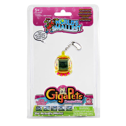 Super Impulse World's Smallest Giga Pets Virtual Pet Keychain