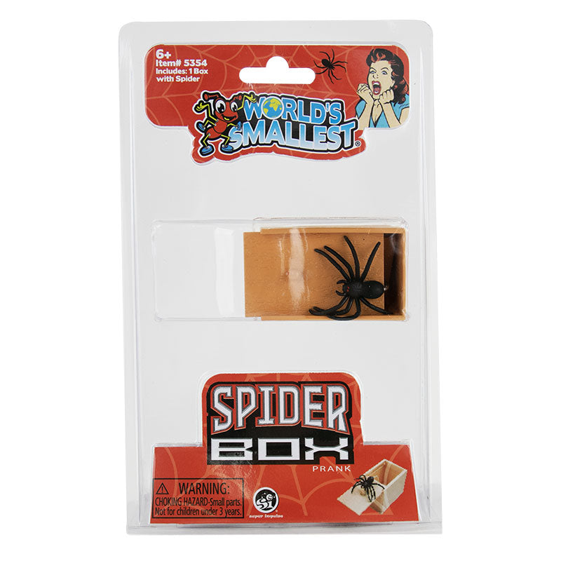 Super Impulse World's Smallest Spider Box Prank Toy