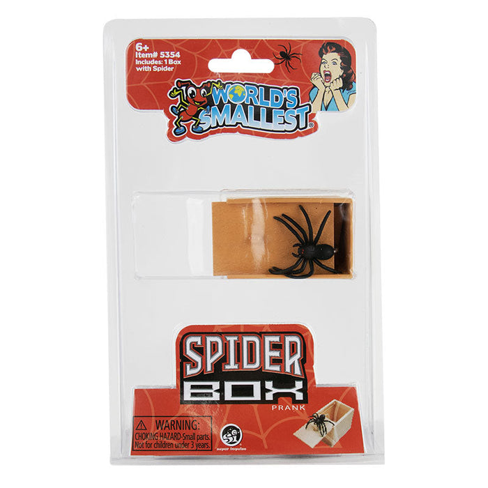 Super Impulse World's Smallest Spider Box Prank Toy