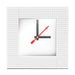 IQHK LEGO Time MOC 6x24 Wall Clock White 53771