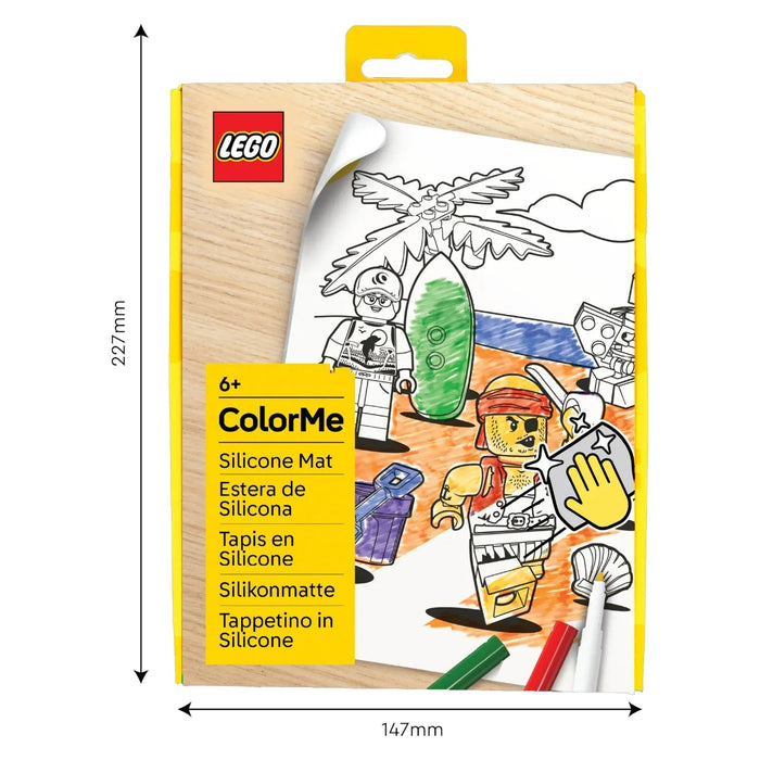 LEGO Kids Color Me Pirate Silicone Mat 53908