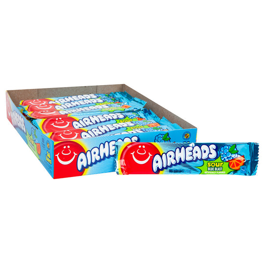 Airheads Sour Blue Blast Chewy Candy 0.55 oz