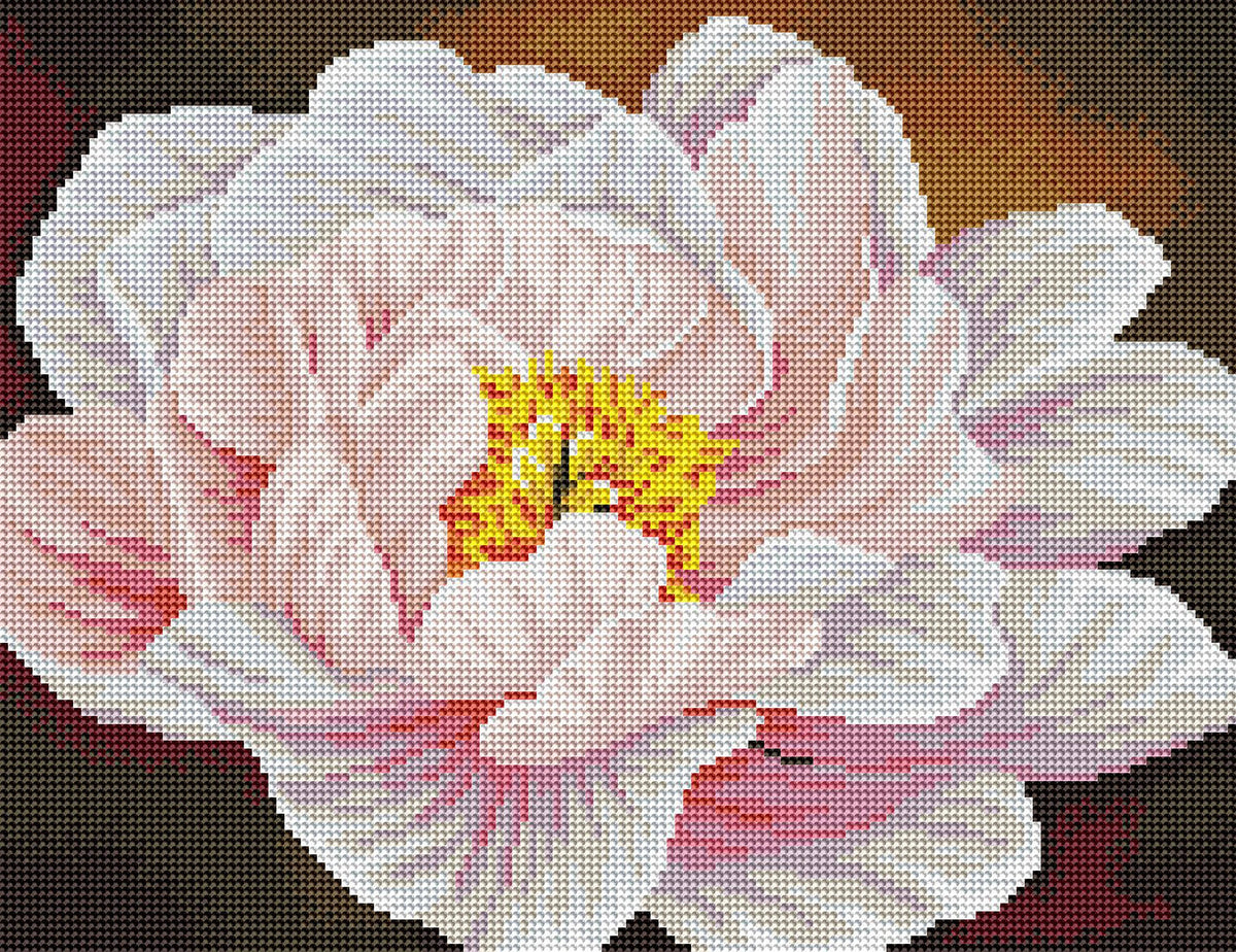 Peony Etude Diamond Art