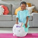 hand2mind BubblePlush Yoga Ball Buddy Cat