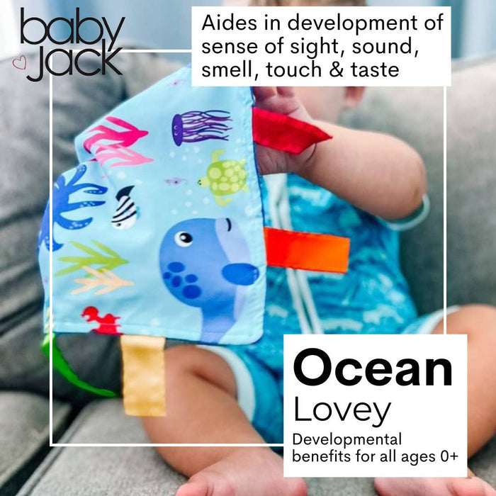 Ocean Fish Crinkle Tag
