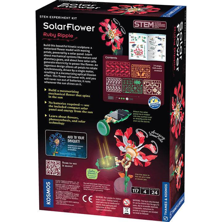 Solar Flower Ruby Ripple Thames & Kosmos