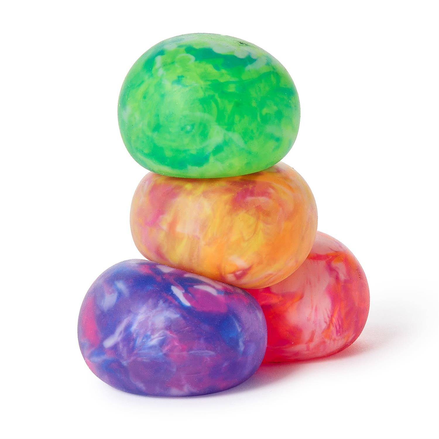 Under Pressure Marbled Stress Ball in Gift Box Assorted 4 Colors