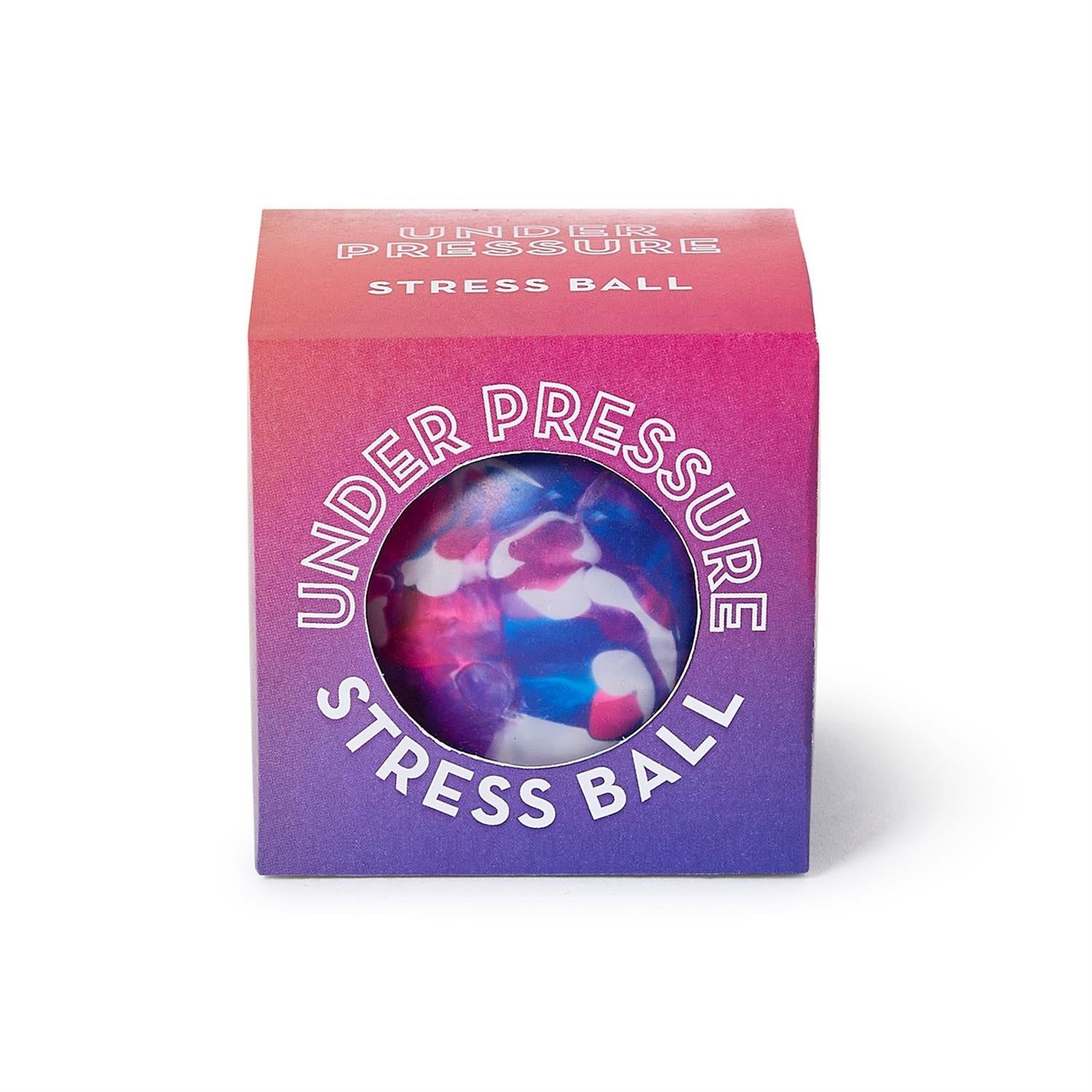 Under Pressure Marbled Stress Ball in Gift Box Assorted 4 Colors