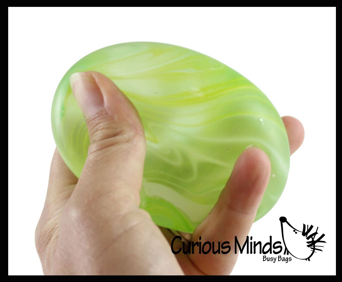 Single Marble Sugar Ball - Thick Glue/Gel Stretch Ball - Squishy