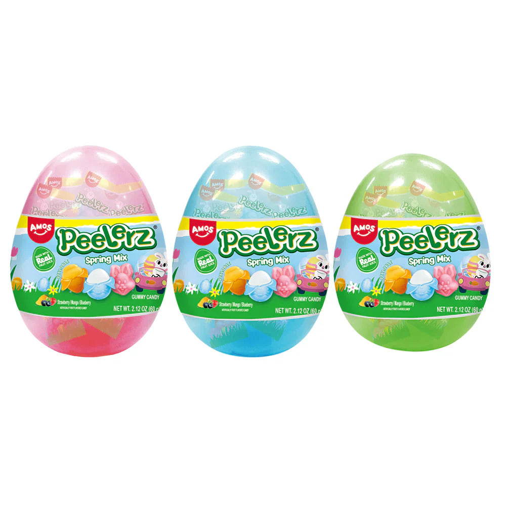 Peelable PEELERZ Easter Egg Gummy Candy Surprise