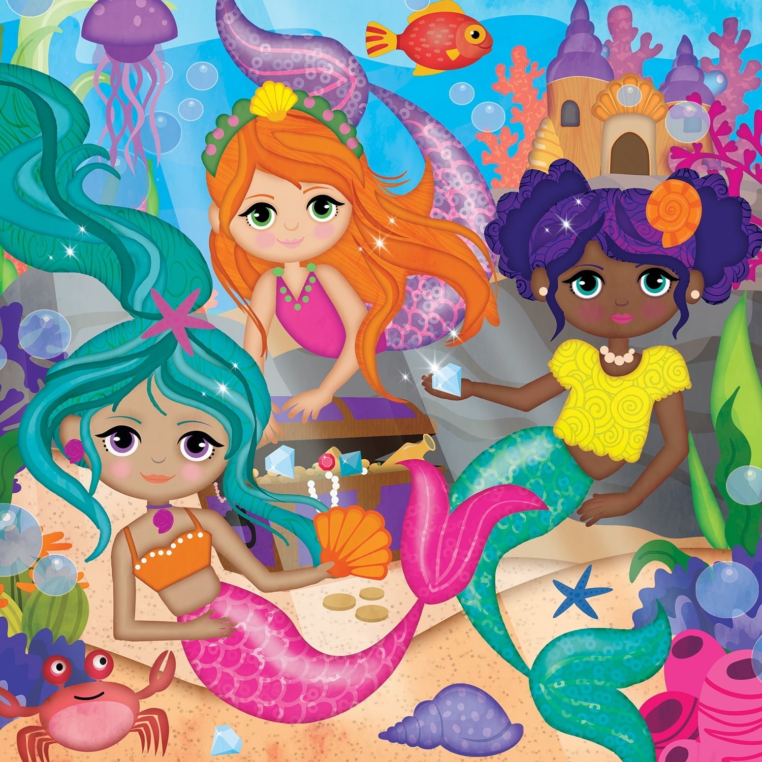Mermaids 48 Piece Puzzle