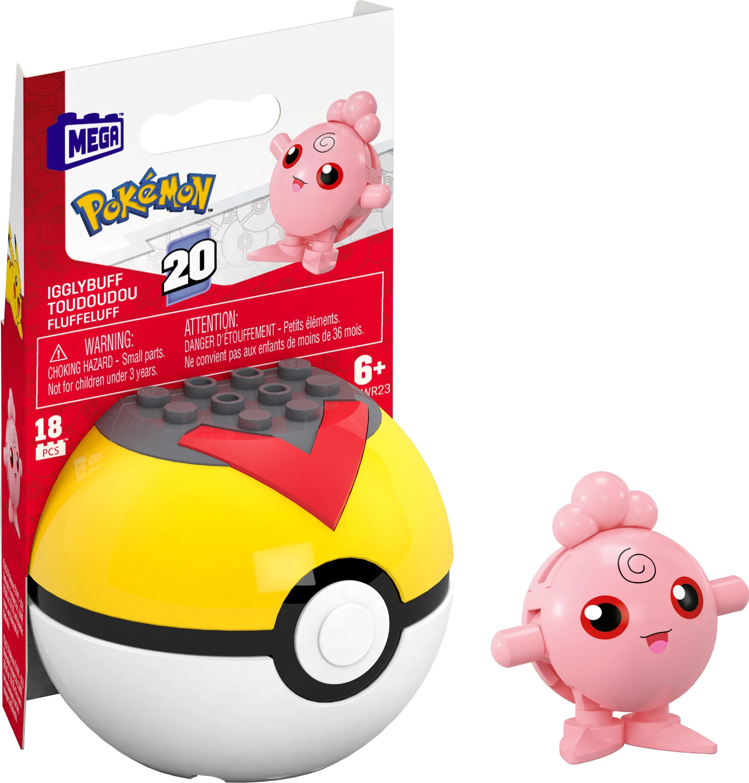 Mega Constrution Pokemon Poke Ball Collection