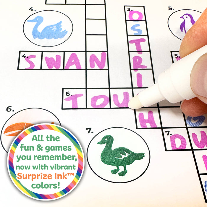 Yes & Know® Invisible Ink Trivia Game Books- Operation