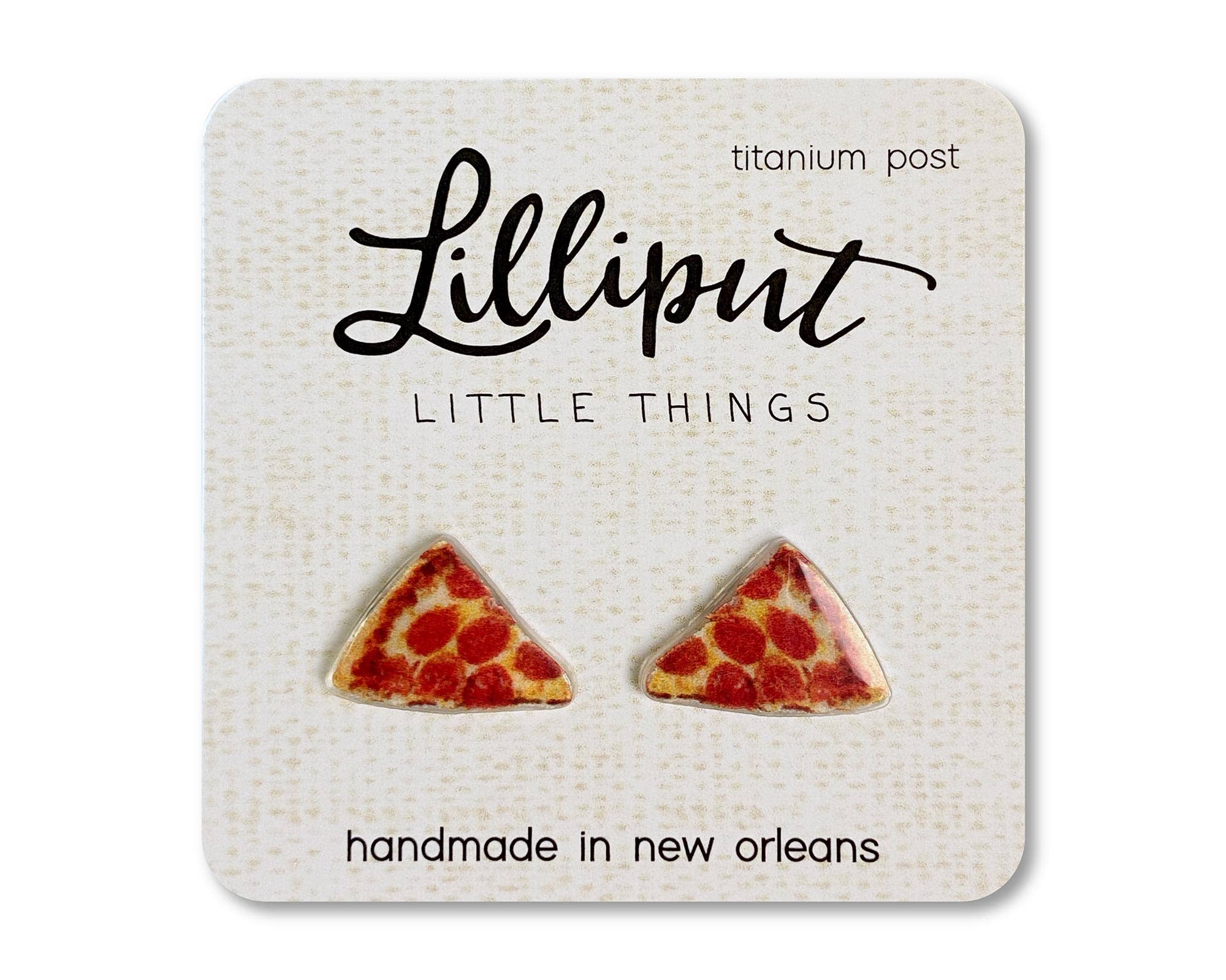 Pizza Earrings // Quirky Earrings