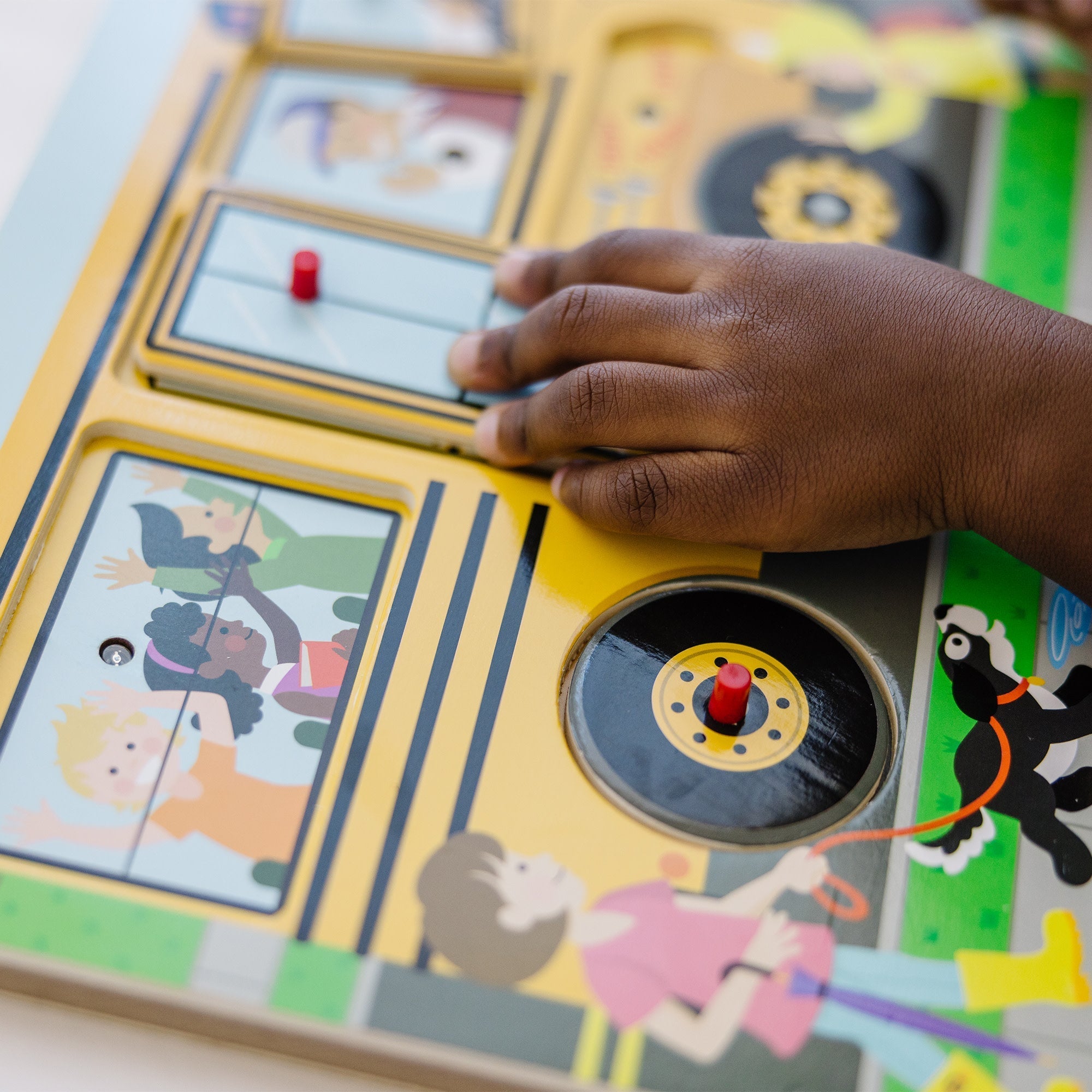 Melissa & Doug The Wheels on the Bus Sound Puzzle 6 Pieces
