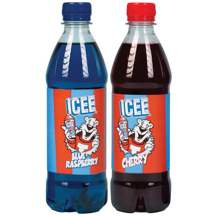 Icee Blue Raspberry and Cherry Syrup Gift