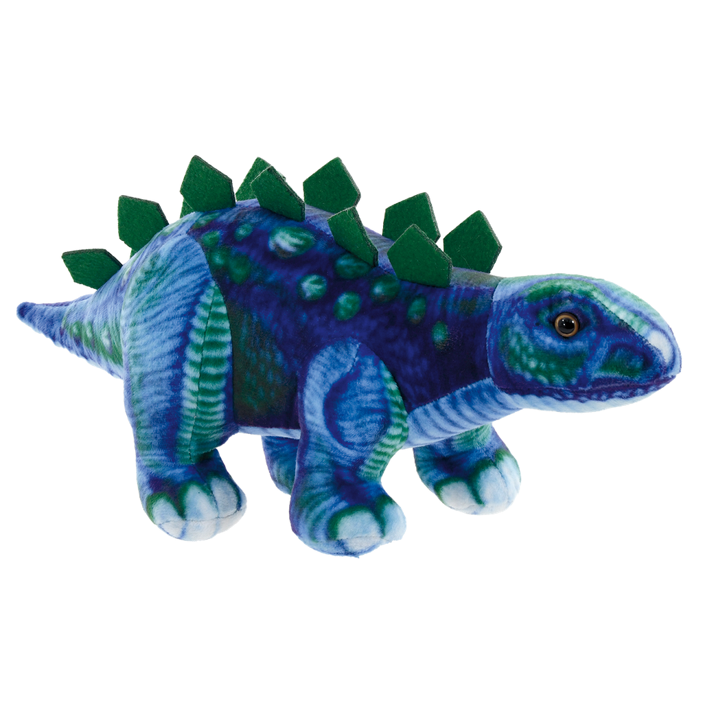 Iscream Stegosaurus Fleece Stuffed Animal with Sound 15-Inch
