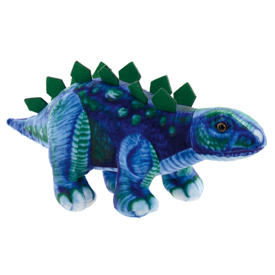 Iscream Stegosaurus Fleece Stuffed Animal with Sound 15-Inch