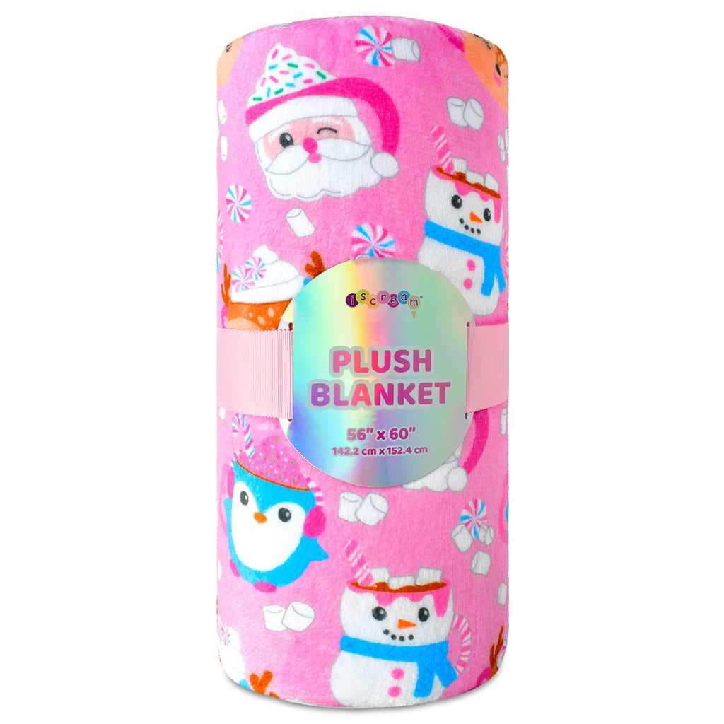 Merry Mugs Plush Blanket