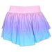 Iscream Youth Purple Ombre Skort Polyester Spandex Blend