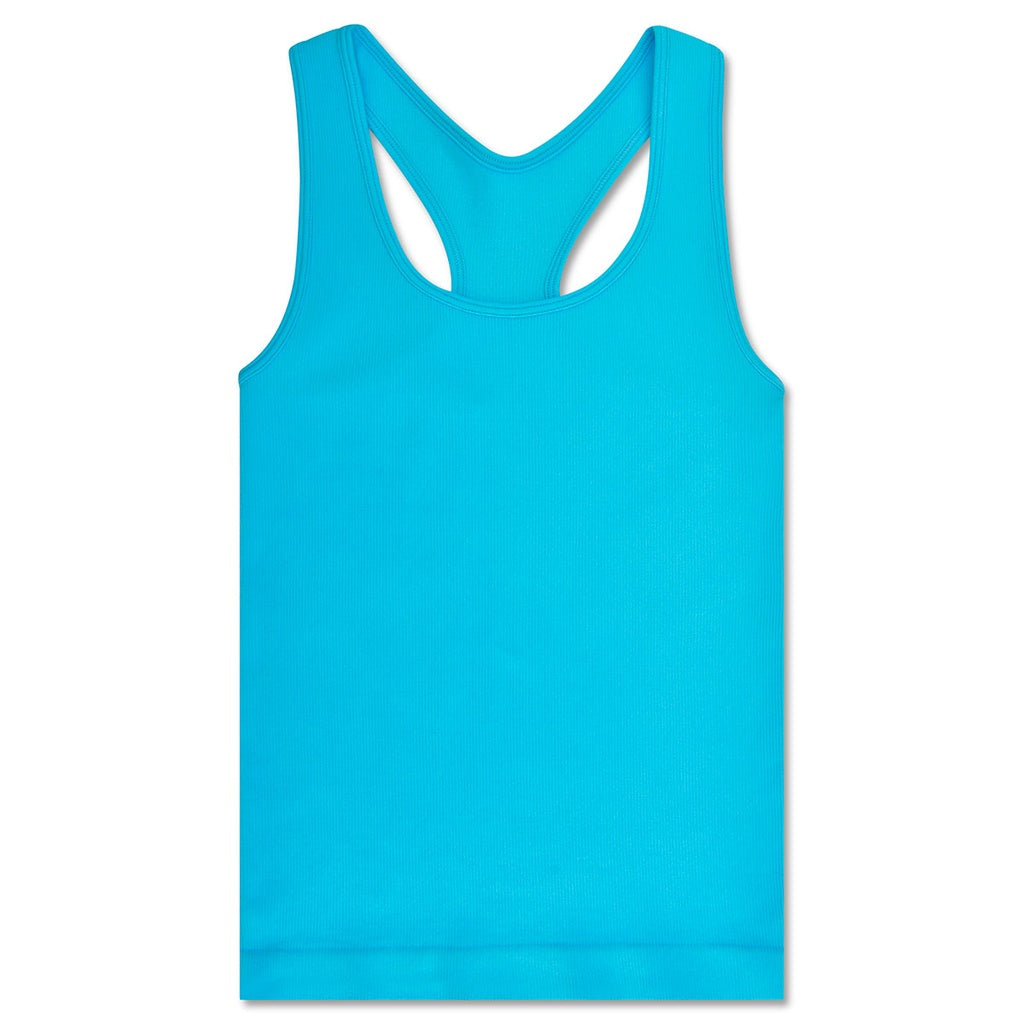 Iscream Turquoise Ribbed Racerback Tank Top Youth