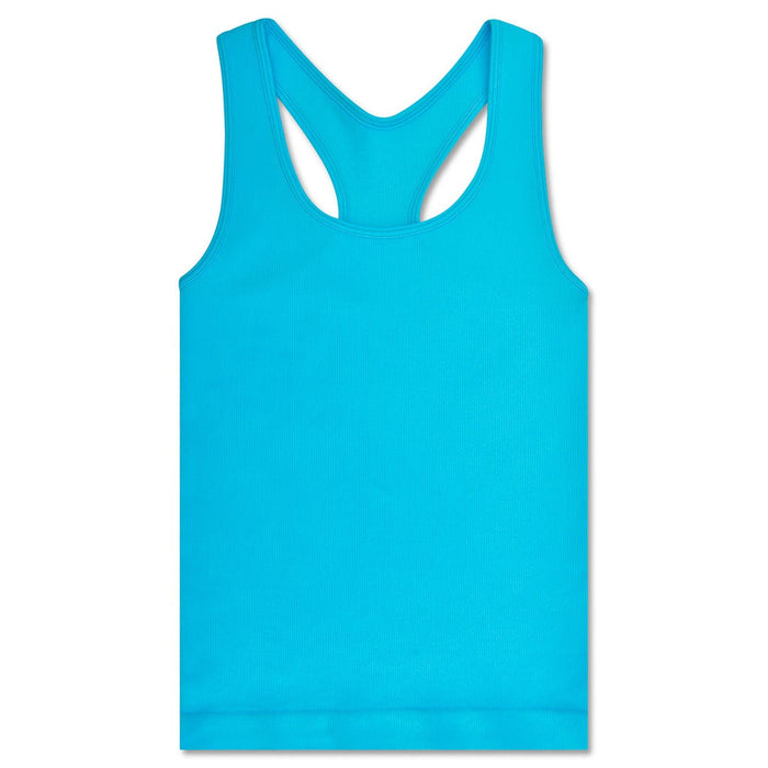 Iscream Turquoise Ribbed Racerback Tank Top Youth