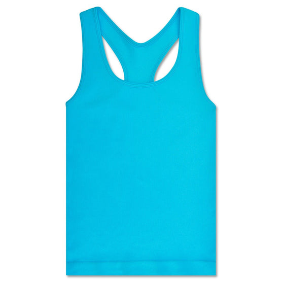 Iscream Turquoise Ribbed Racerback Tank Top Youth
