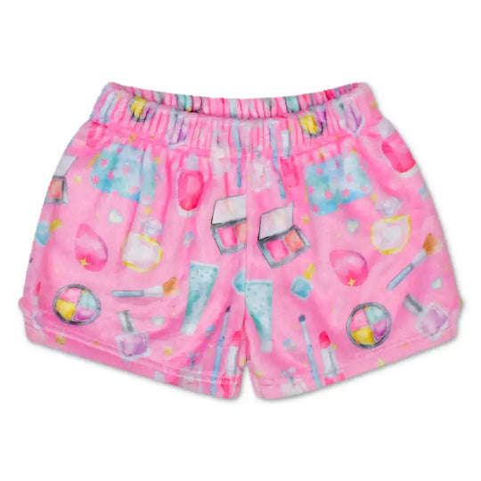 Iscream Beauty Fun Plush Shorts for Kids and Youth