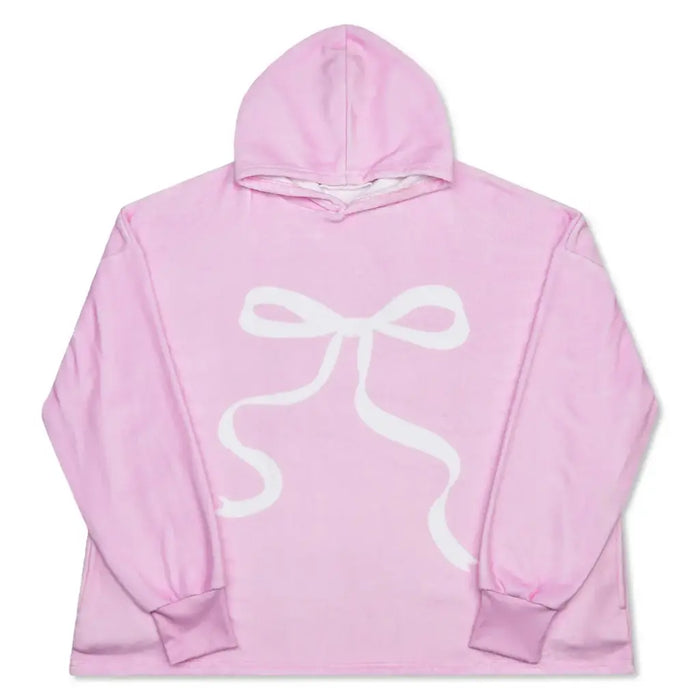 Iscream Kids Ribbon Bow Pink Cozy Robe