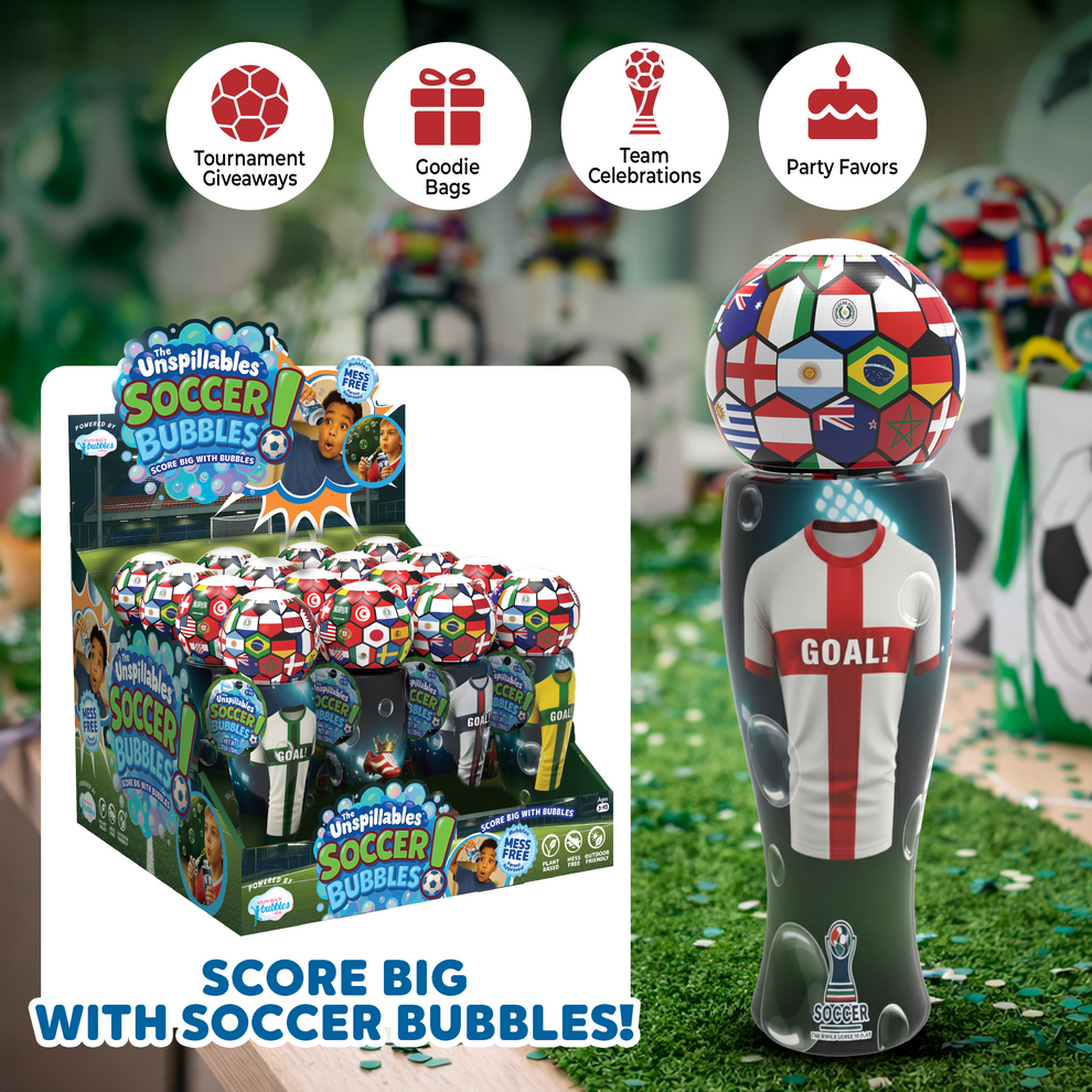 The Unspillables Soccer Bubbles