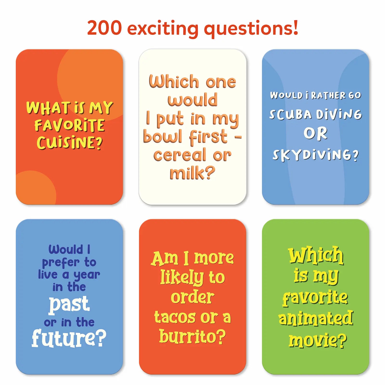 Skillmatics Who Knows You Best Family Party Card Game Ages 8+