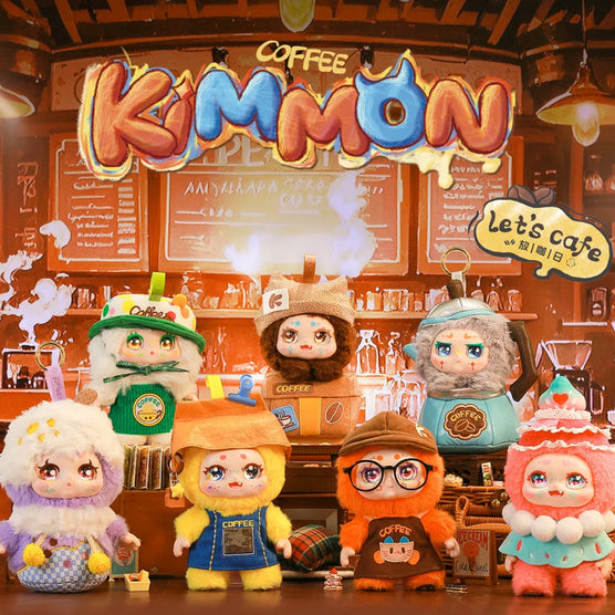 KIMMON Let's Cafe Plush Series Blind Box (1 Box)