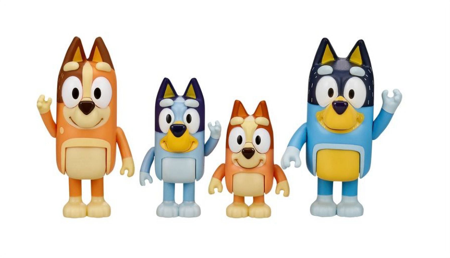 Bluey & Family Figures 4pk Toy