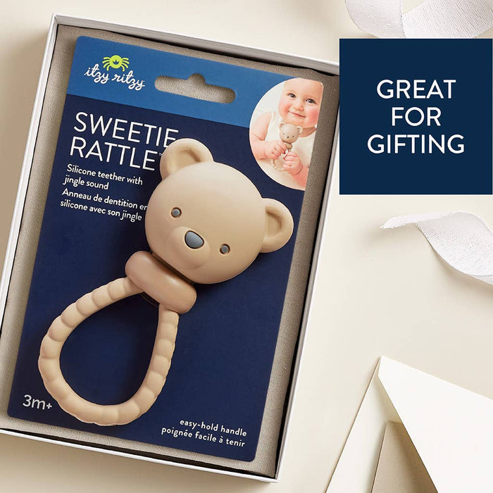Bear Sweetie Rattle Infant Teether