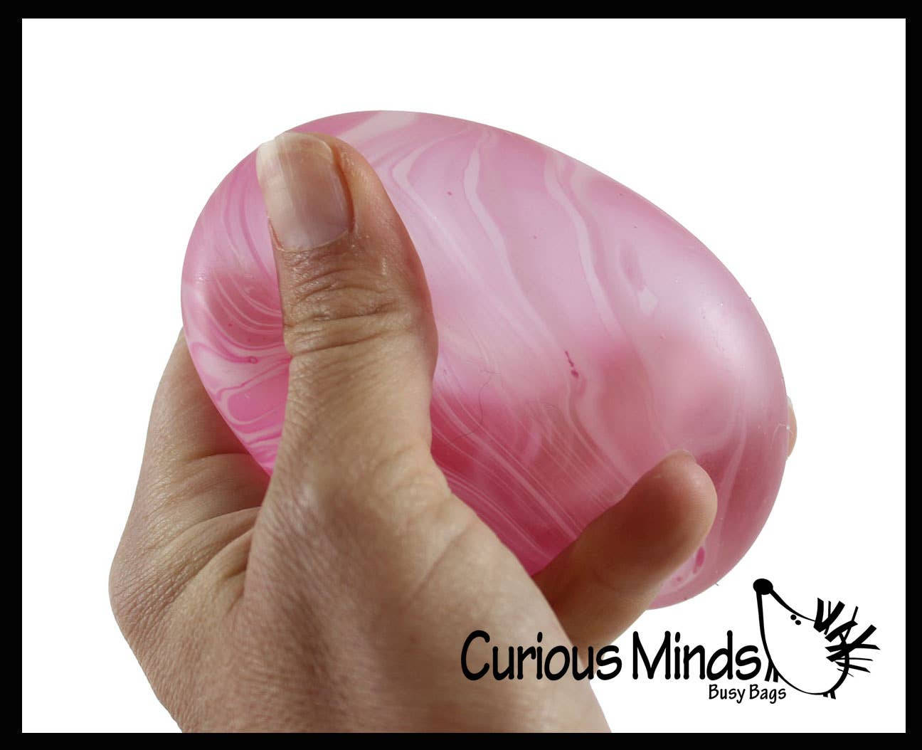 Single Marble Sugar Ball - Thick Glue/Gel Stretch Ball - Squishy