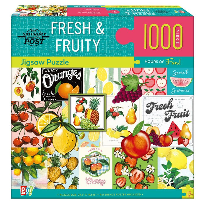Go! Games Fresh & Fruity 1000-Piece Puzzle