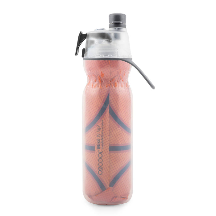 O2COOL Mist 'N Sip 20 oz Bottle Basketball