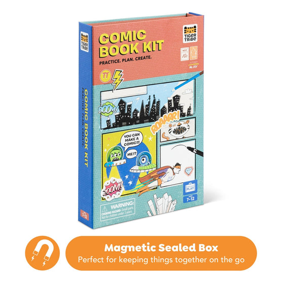 Tiger Tribe Comic Book Creation Kit: Practice, Plan, Create