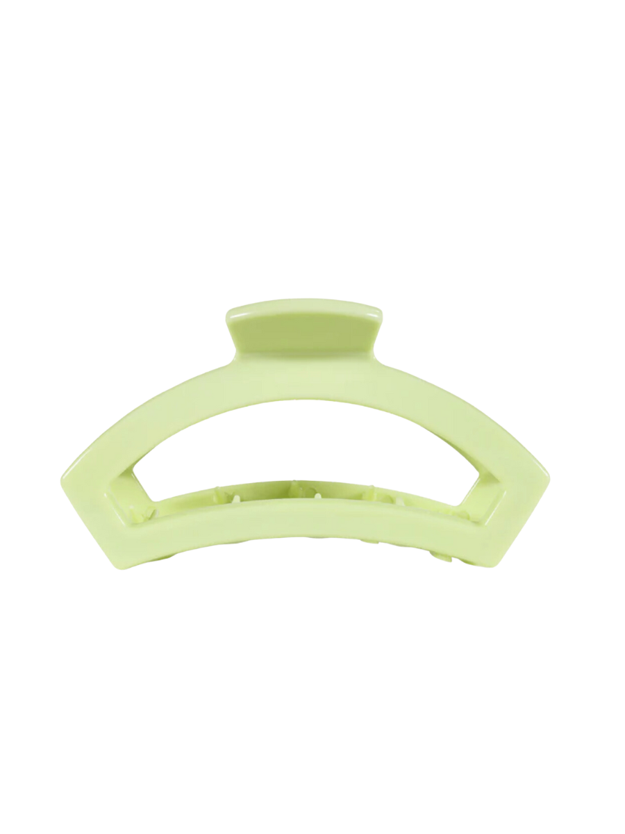 TELETIES Medium Open Claw Clip Aloe, There!